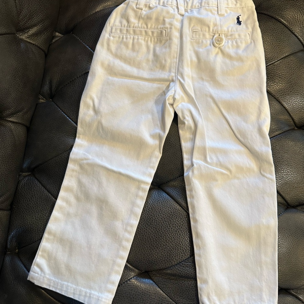 White Denim Pants - Picture 2 of 5